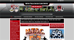 Desktop Screenshot of metrotulsasoccer.com